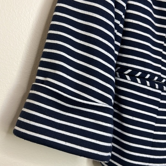 CARTONNIER XS NAVY BLUE AND WHITE STRIPED BOATING JACKET - Picture 10 of 10